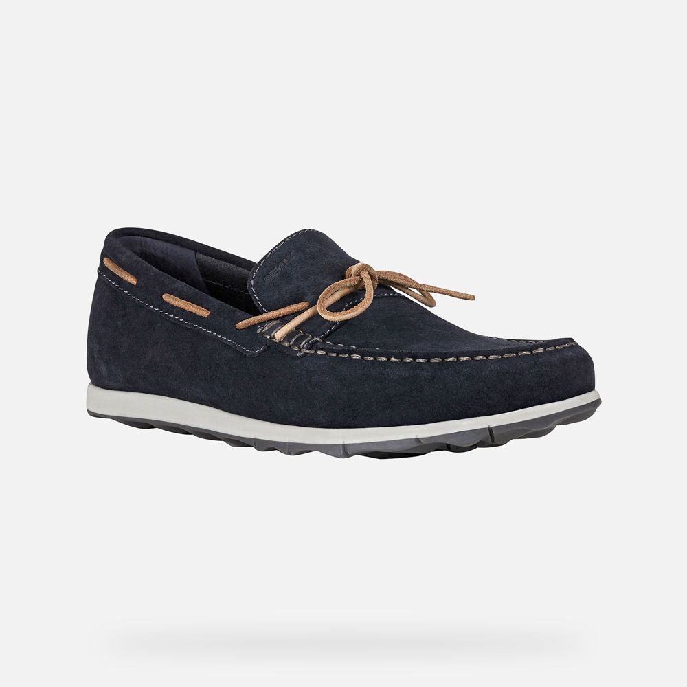 Mocassin Geox Calarossa - Bleu Marine - Homme 965438-NGA